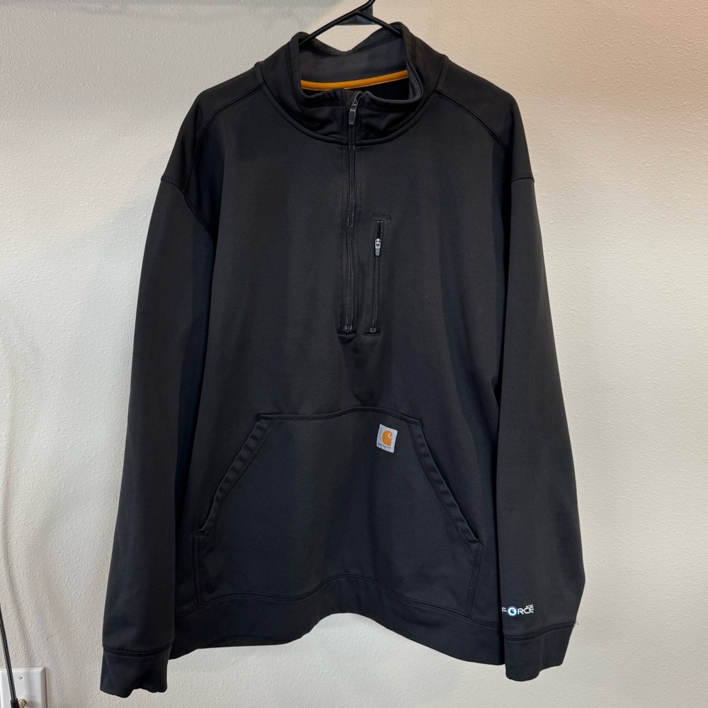 Carhartt Half Zip Sweatshirt - Size 3XL